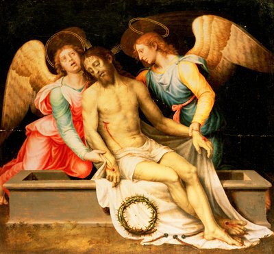 Pieta (Christus Patiens), 1550 by Vicente Juan Macip